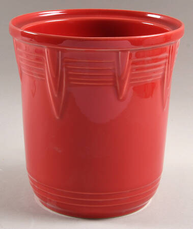 Fiesta Scarlet (Intro 2004) Dog Treats Canister No Lid