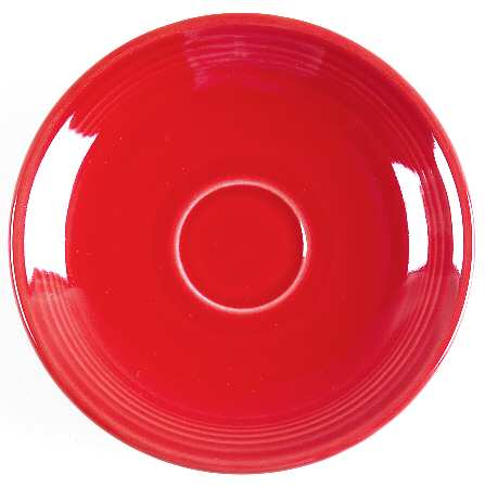 Fiesta Scarlet (Intro 2004) Saucer for Demitasse Cup