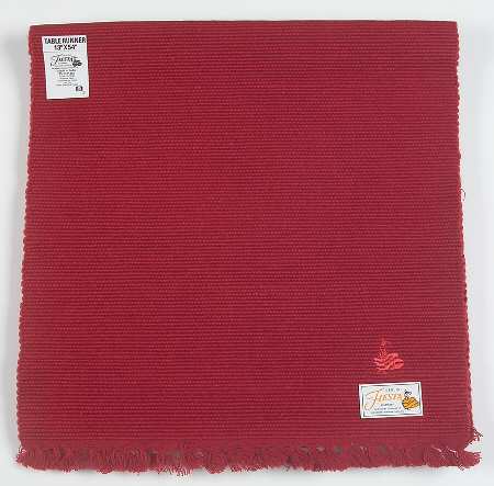 Fiesta Scarlet (Intro 2004) 13" x 54" Cloth Table Runner