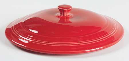 Fiesta Scarlet (Intro 2004) Lid for 2 Qt Round Covered Casserole