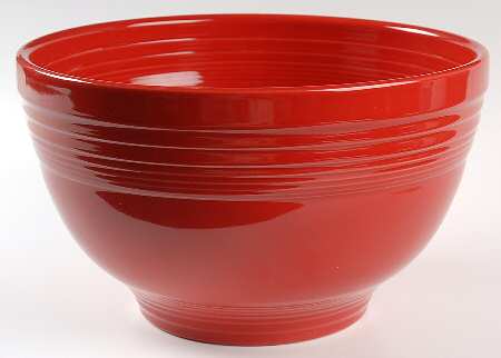 Fiesta Scarlet (Intro 2004) 11" Baking Bowl