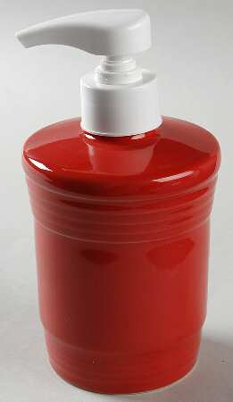 Fiesta Scarlet (Intro 2004) Lotion/Soap Dispenser