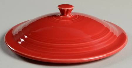 Fiesta Scarlet (Intro 2004) Ceramic Lid for 9 Qt Glass Beverage Dispenser