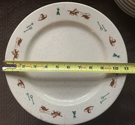 Cowboy Service Plate (Charger)