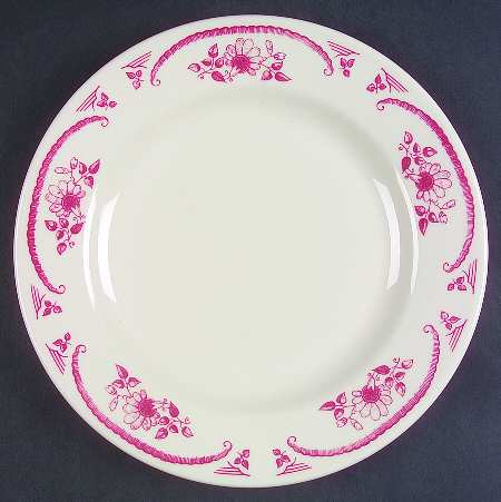 American Rose Large Dinner Plate