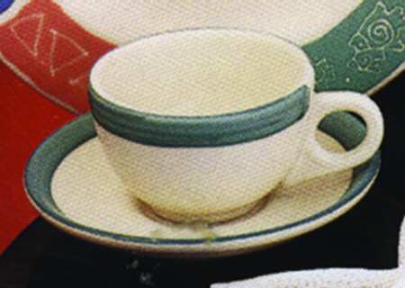 Brush Band Aqua by Homer Laughlin 