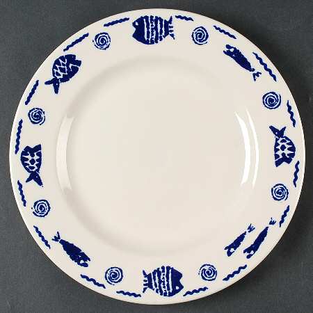 Blue Fish by Homer Laughlin 
