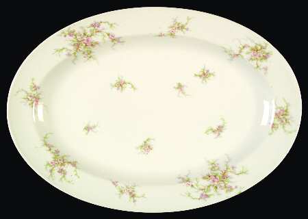 Schleiger 154A-1 (Cream) 17" Oval Serving Platter