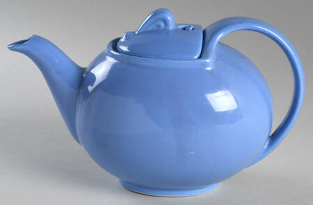 Cadet Blue Hook Cover Teapot & Lid