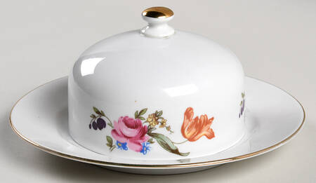 HEP46 (Smooth) Round Covered Butter