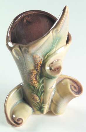 Parchment And Pine 6" Vase