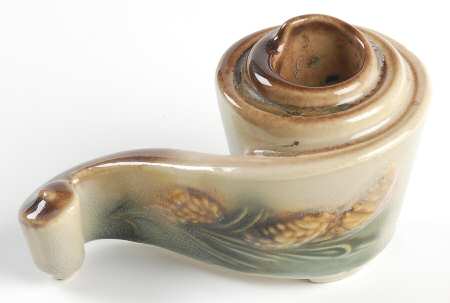 Parchment And Pine 5" Candlestick