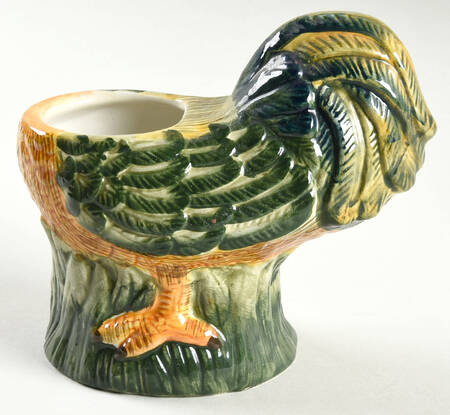 Rooster Lid for Figural Sugar Bowl