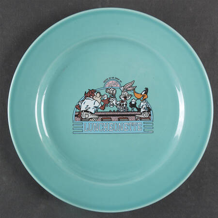 Looney Tunes Luncheonette Dinner Plate
