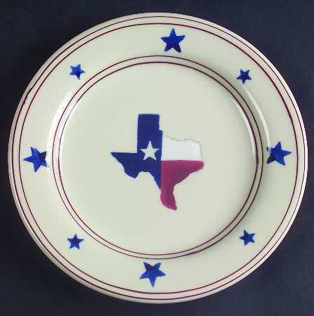 Texas Proud Salad Plate