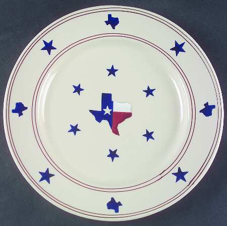 Texas Proud Service Plate (Charger)