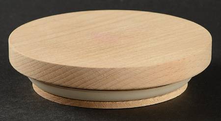 The Original Suffolk (Terra Cotta) Wood Lid for Tea Canister
