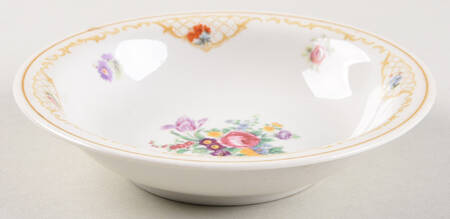 7470 (Cream Background) Rim Fruit/Dessert (Sauce) Bowl