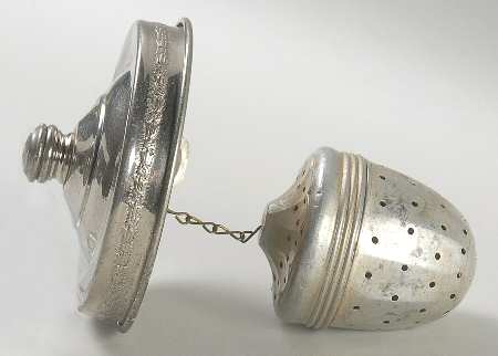 Chrysler Metal Lid & Teaball for Dodecagon Teapot