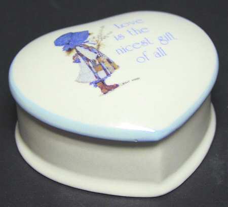 Blue Girl (Blue Trim) by Holly Hobbie