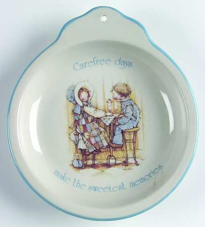 Blue Girl (Blue Trim) Wall Plaque