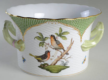 Rothschild Bird Green Border (ROEV) Extra Large Planter