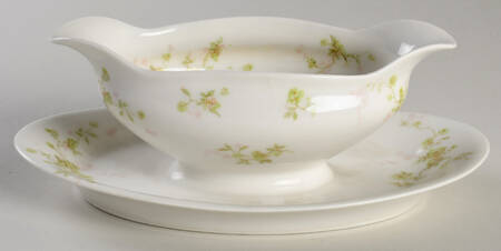 Schleiger 1233-5 Gravy Boat with Attached Underplate