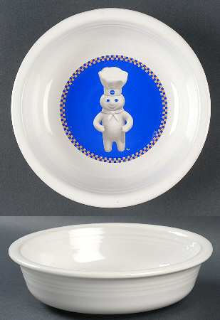 Fiesta Pillsbury Doughboy Coupe Soup Bowl by Homer Laughlin 