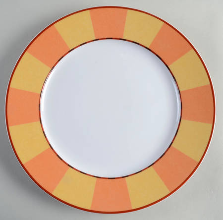 Africa Yellow-Orange Service Plate (Charger)