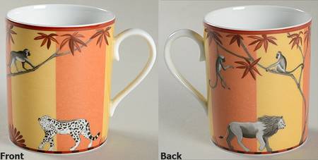 Africa Yellow-Orange Mug