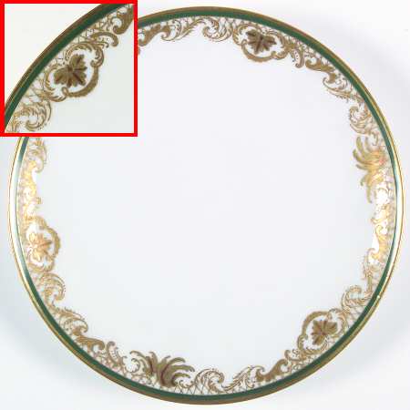 H3037 Coupe Salad Plate