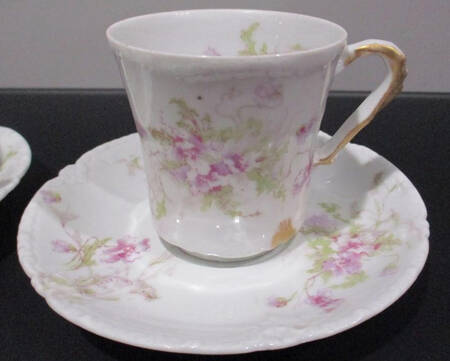 Schleiger 146-7 Chocolate Cup & Saucer Set