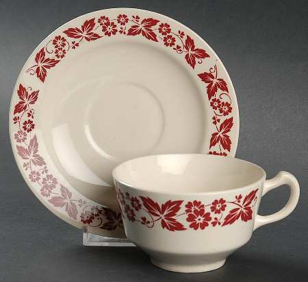 HLC2448 Flat Cup & Saucer Set