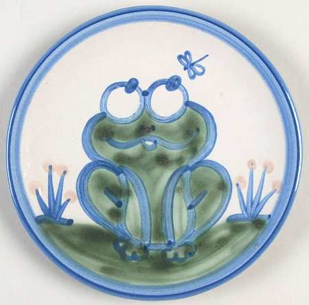 Frog Bread & Butter Plate