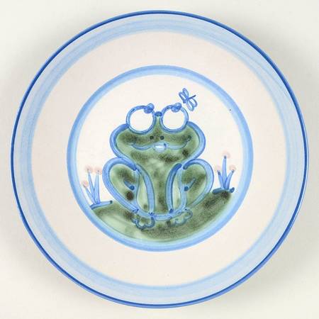 Frog Luncheon Plate
