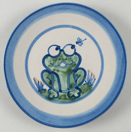 Frog Salad/Dessert Plate