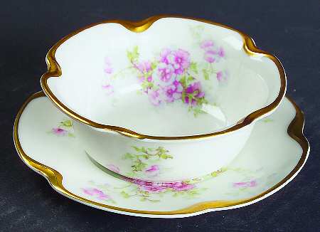 Schleiger 1173-4 Ramekin & Saucer Set