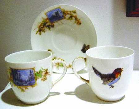 H3065 Flat Cup & Saucer Set