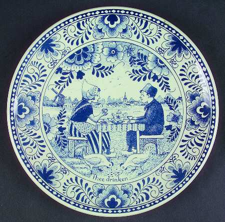 Delfts Blauw 8" Wall Plate