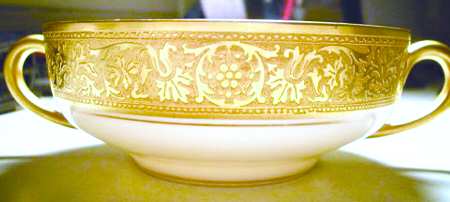 HC884 Flat Cream Soup Bowl