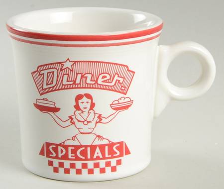 Fiesta Diner Scarlet Mug