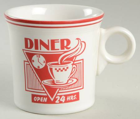 Fiesta Diner Scarlet Mug