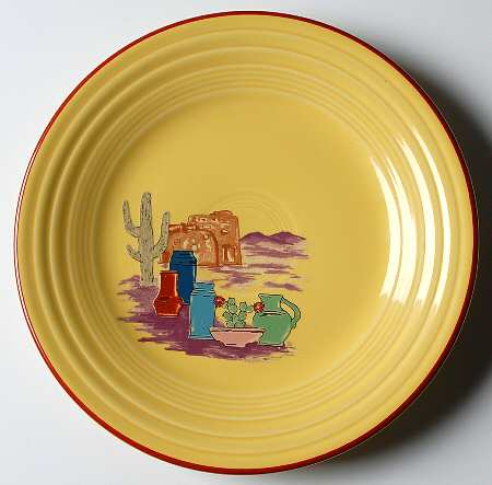 Fiesta Fiestacana Luncheon Plate