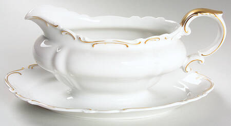 HC890 Gravy Boat with Attached Underplate