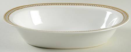 Schleiger 278-1 10" Oval Vegetable Bowl by Haviland