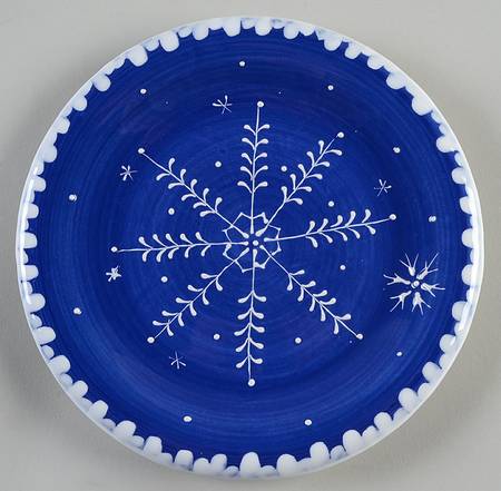 Icicles Salad Plate