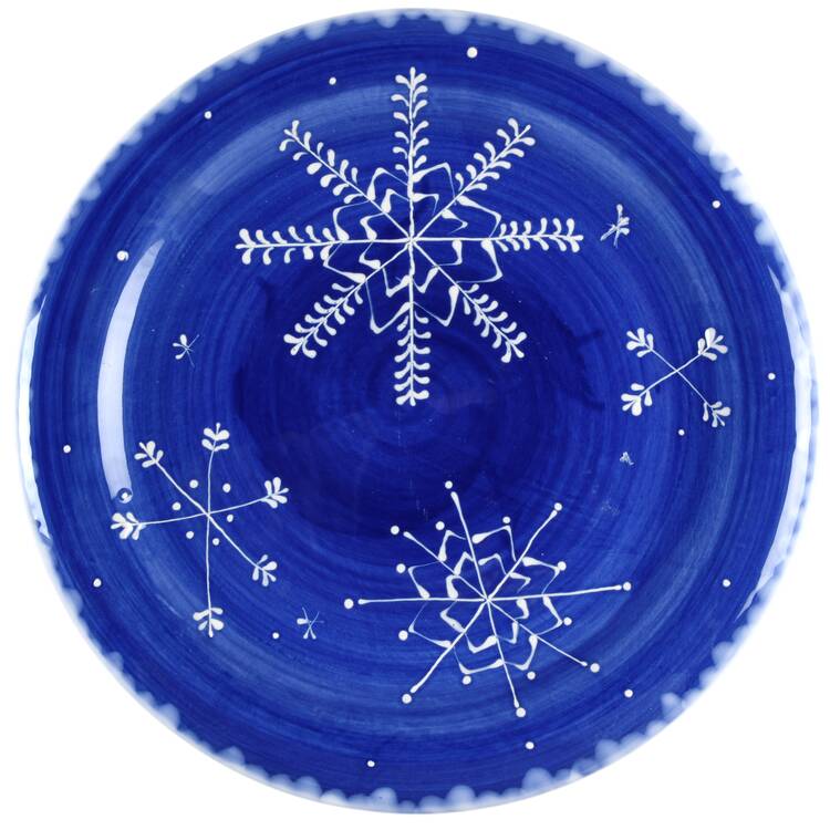 Icicles Dinner Plate