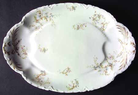 Schleiger 71-3 17" Oval Serving Platter by Haviland