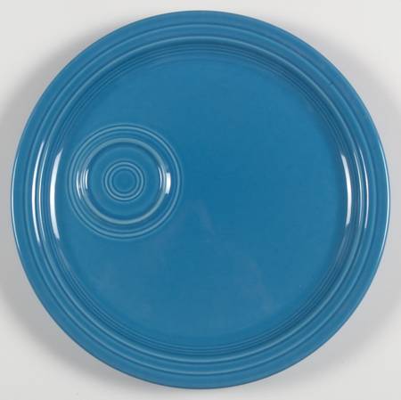 Fiesta Peacock (Intro 2005) Snack Plate
