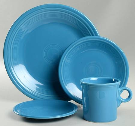 Fiesta Peacock (Intro 2005) 4 Piece Place Setting